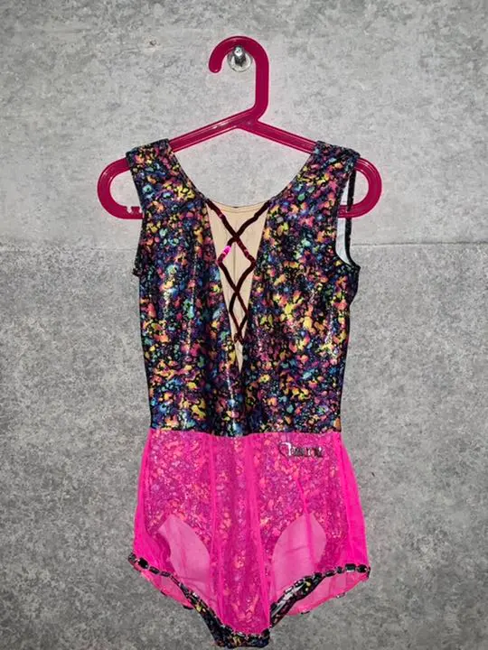 Thumbnail of Price drastically reduced! Rhythmic gymnastics leotard for recital, 150cm
