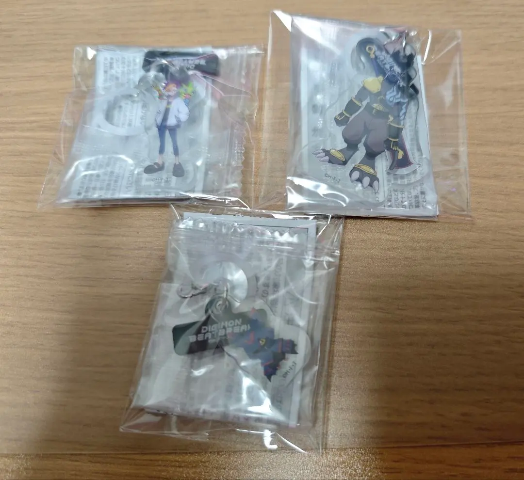 Thumbnail of Digimon Beat Break Flat Mejirushi Accessory Set