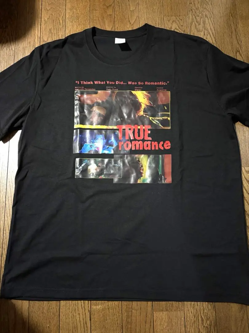 トゥルー・ロマンス Tシャツ 黒 映画T ムービーTシャツ GILDAN 90'S 映画 Tシャツ ムービー トゥルーロマンス True