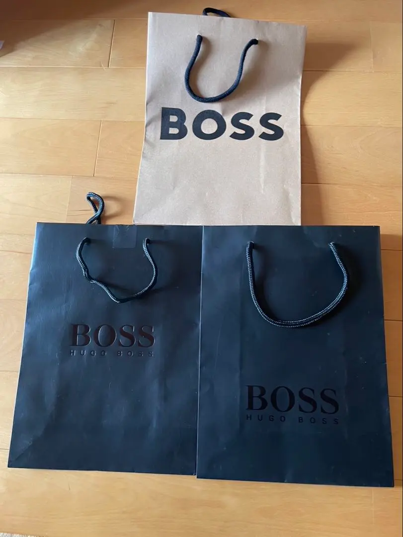 Thumbnail of HUGO BOSS shopping bags - set of 3