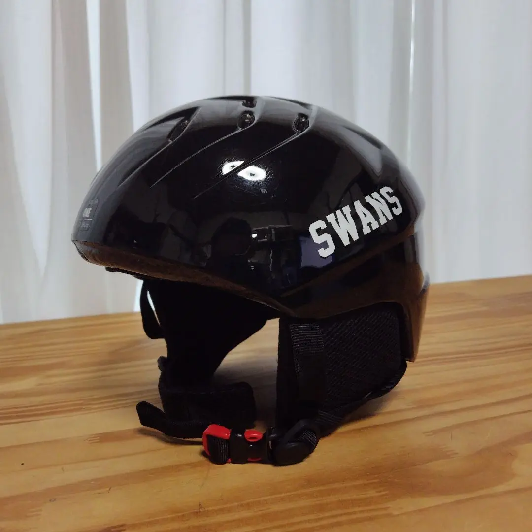 SWANS ブラック ヘルメット エアベント付き HSR−60 美品 2025年最新】SWANS 種類：ヘルメット スキー その他の人気