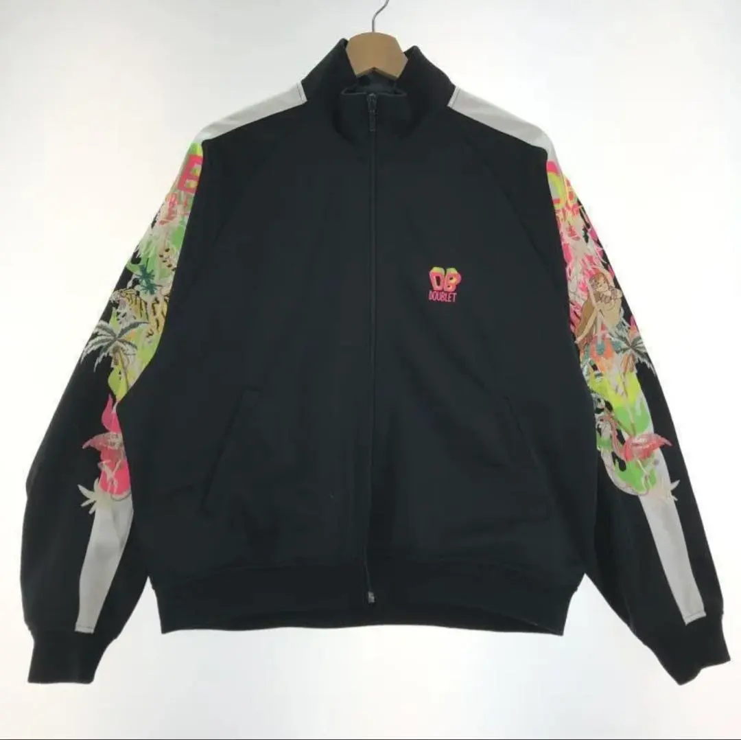 あのちゃん着用　doublet カオス刺繍　トラックジャケット doublet】 カオス刺繍トラックジャケット あのちゃん着用