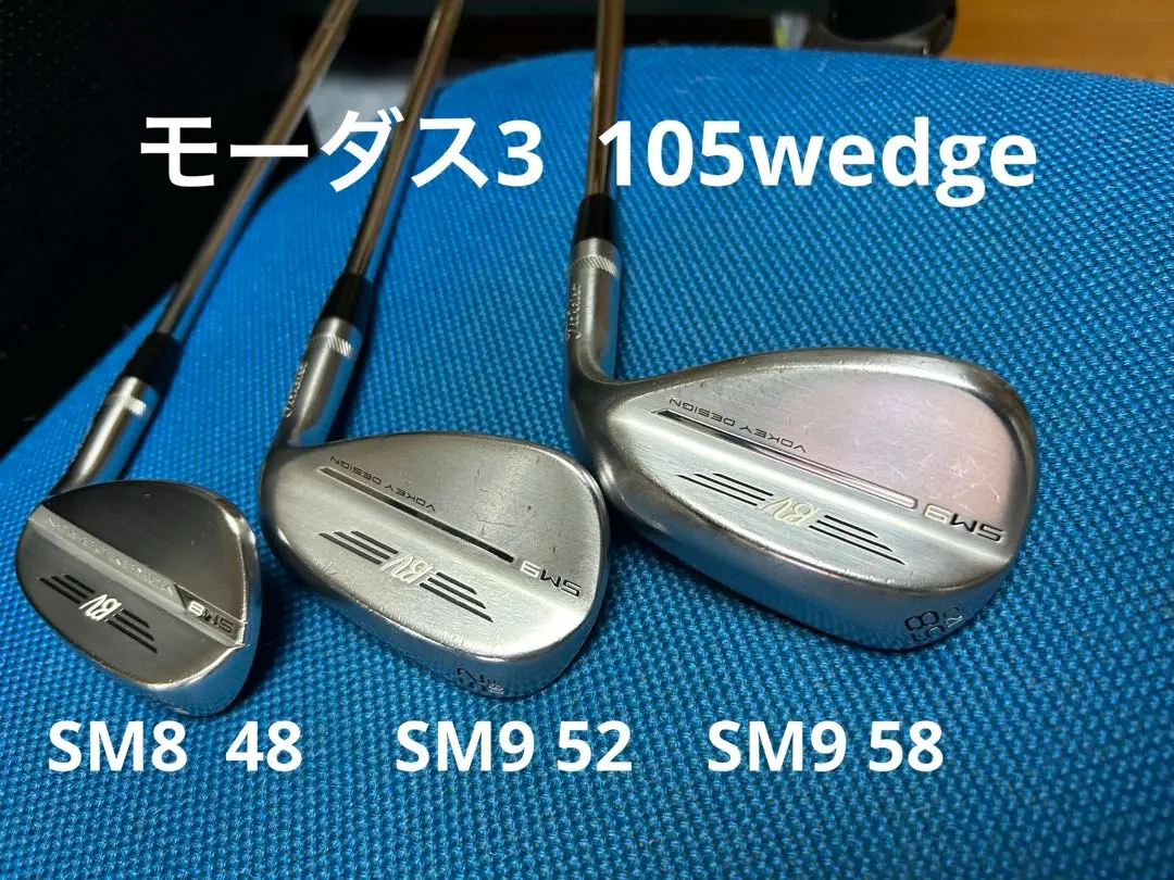 ボーケイVokey SM8 48 52 58度 ウェッジ モーダス105R ボーケイVokey SM8 48 52 58度 ウェッジ モーダス105R - メルカリ