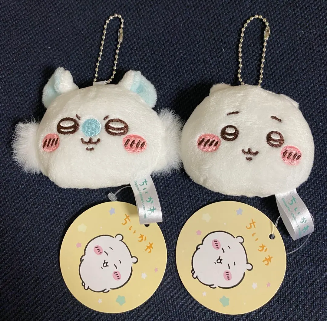 Thumbnail of Chikawa Mascot Mirror 2-piece set Usagi (Rabbit) and Momonga (Flying Squirrel)