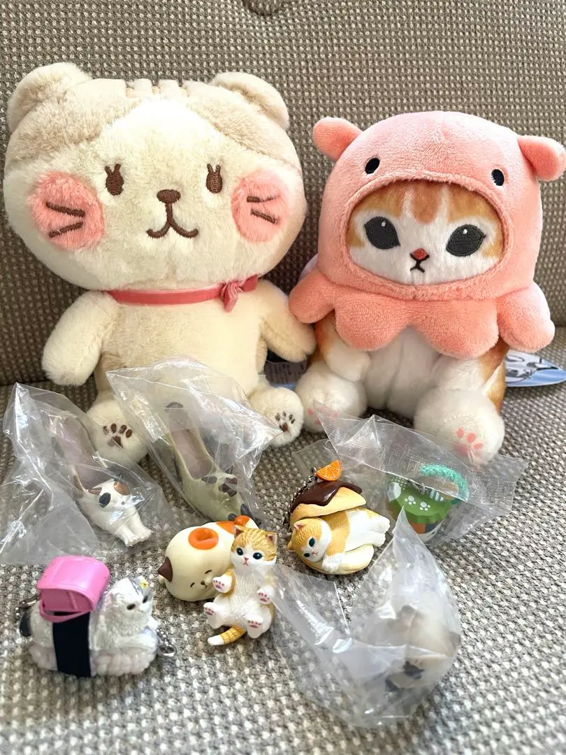 Thumbnail of Neko-chan Set mofusand Gacha Plushie Mini Figure