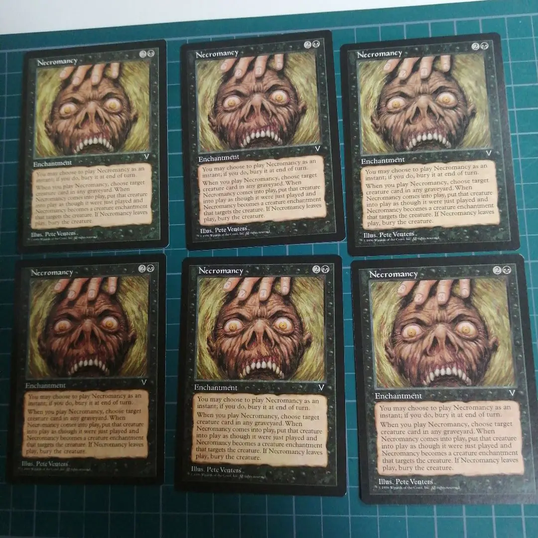 MTG ネクロマンシー Necromancy VIS 英語版 6枚 2025年最新】MTG ネクロマンシーの人気アイテム - メルカリ