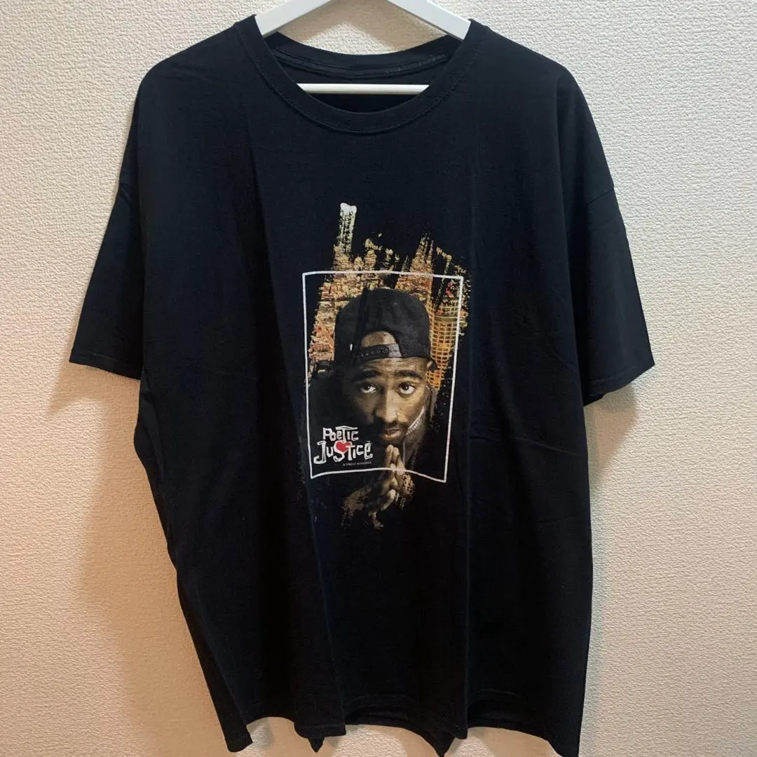 Thumbnail of 2PAC Poetic Justice Print T-shirt 2XL Big Size
