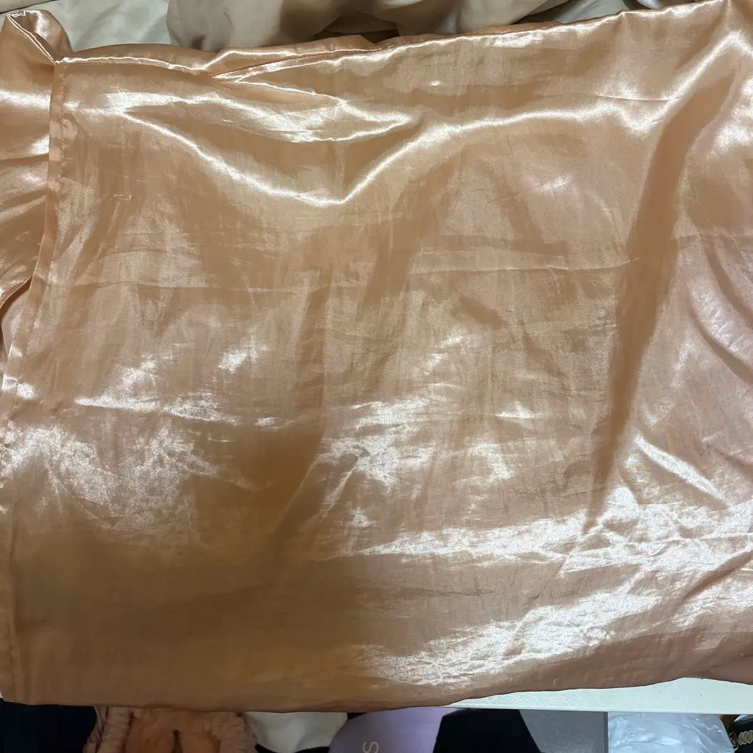 Thumbnail of Pink silk material