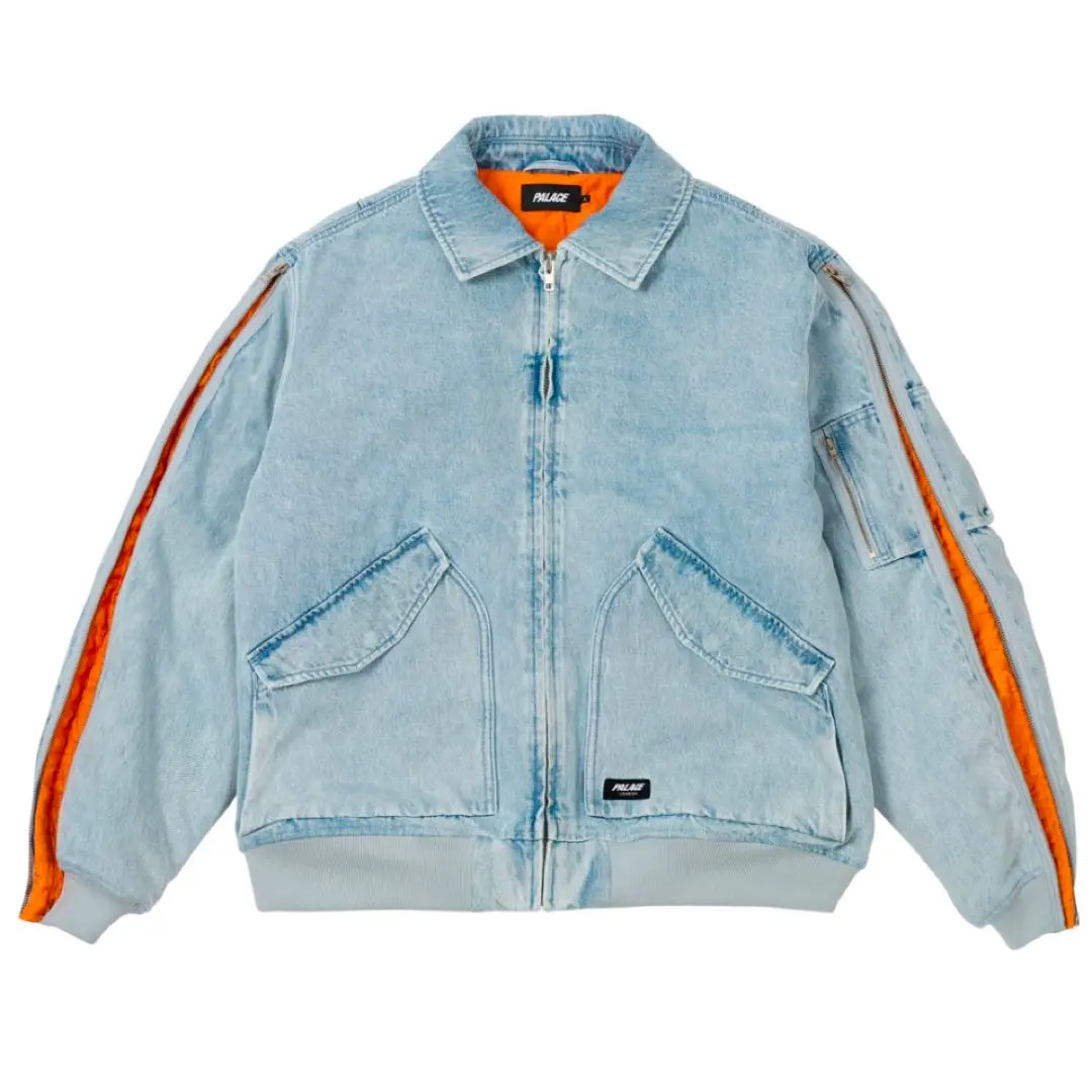 Floral Canvas Bomber Jacket Stoney Grey - Holiday 2024