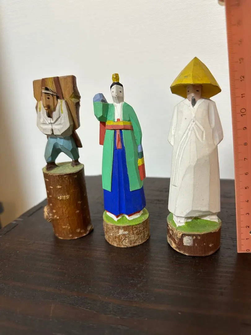 朝鮮・韓国風俗人形「木彫り両班像」郷土玩具　彫刻　農民美術　 2025年最新朝鮮 人形の人気アイテム - メルカリ