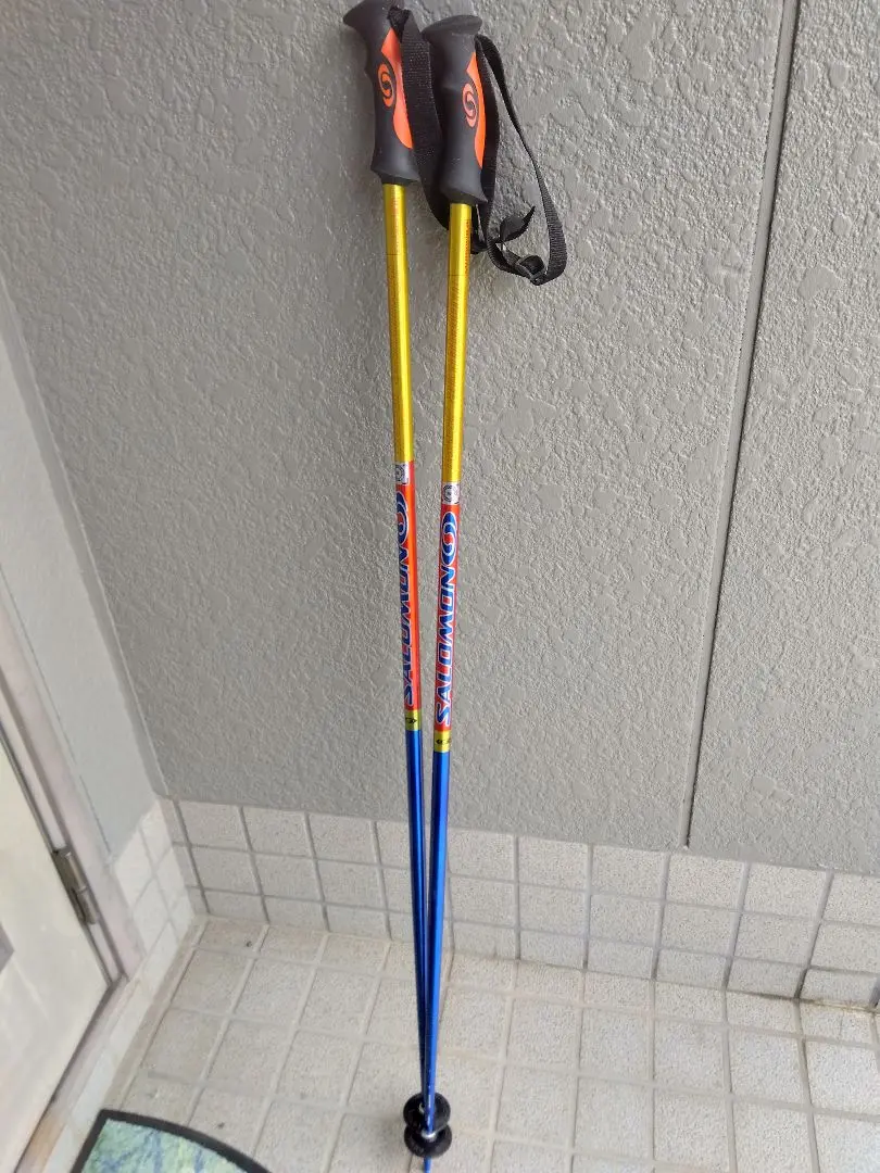 良品 サロモン スキーストック スキーポール 伸縮式 長さ調整可能 アルペン Amazon | Salomon Arctic スキーポール グリーン 125cm (50