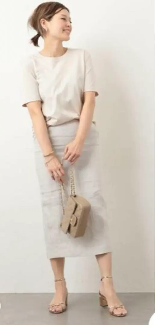 美品 Deuxieme Classe ドゥーズィエムクラス neat Tシャツ Deuxieme Classe（ドゥーズィエムクラス）の「*neat Tシャツ（T