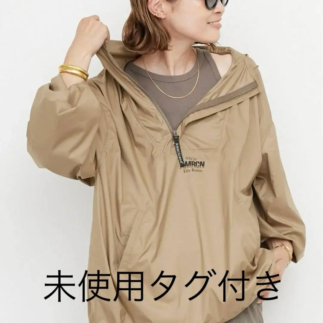 アパルトモン別注 Americana Logo Parka ベージュ 2093885068.jpg?1700325296