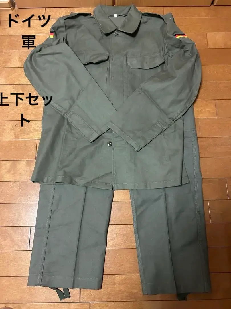 実物　ドイツ軍　ミリタリー ジャケットパンツ　上下セット　サバゲー　ビンテージ 2025年最新】サバゲー 迷彩服 ドイツの人気アイテム - メルカリ
