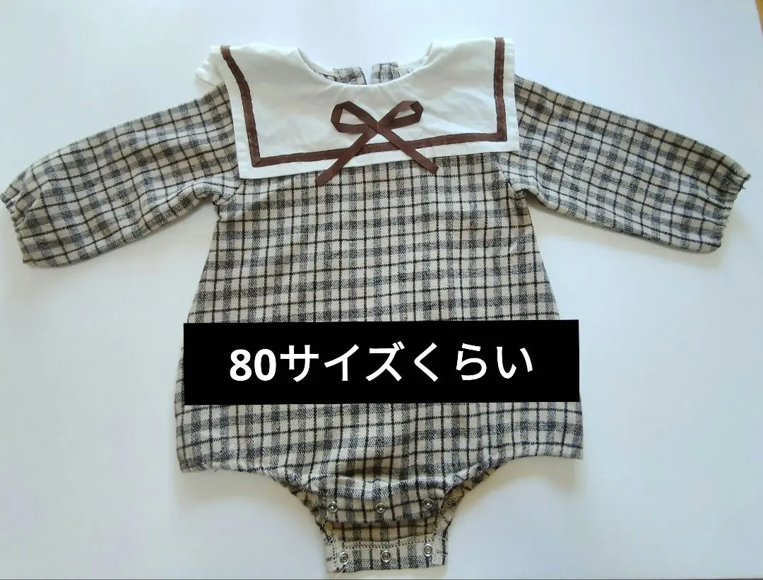 Thumbnail of angou Korean children's clothing sailor suit romper baby romper