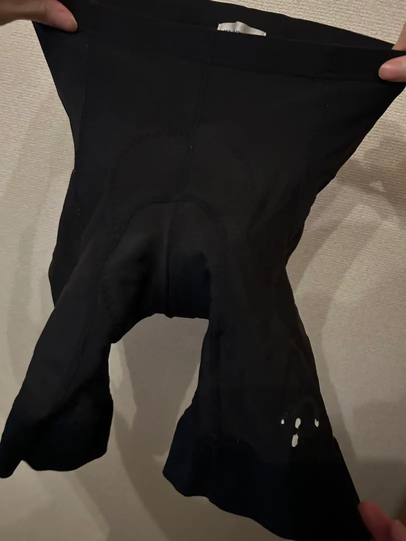 Thumbnail of Pearl Izumi bib tights, size M, black, with reflective material