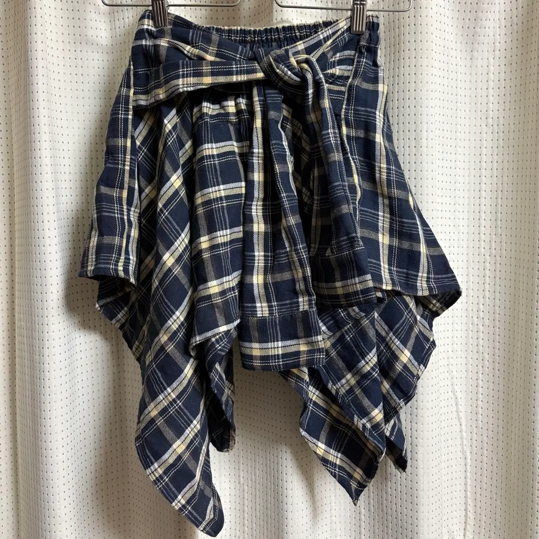 Thumbnail of ACLENT Asymmetry Check Mini Skirt