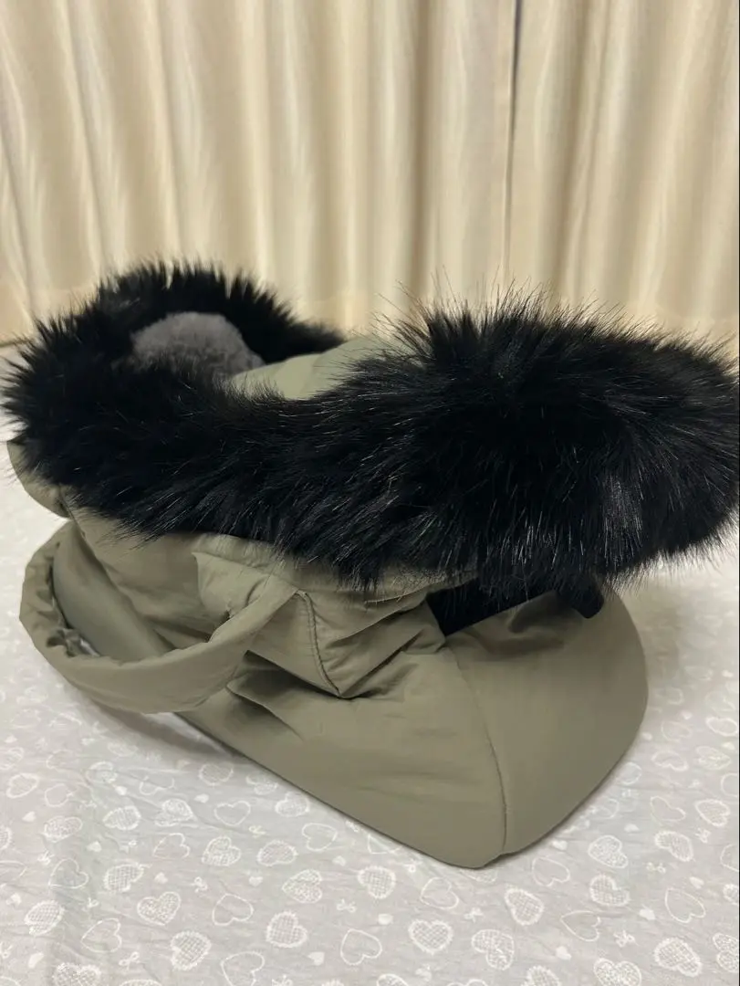 Louisdogキャリーバッグ ルイドッグ ToshoBag Fur Denim - 犬用品