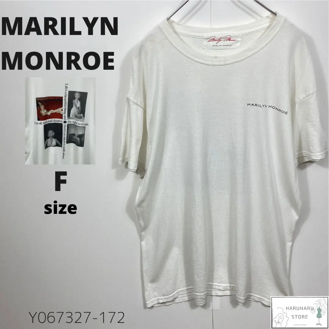 Thumbnail of Marilyn Monroe T-shirt with back print (Reasonable price)