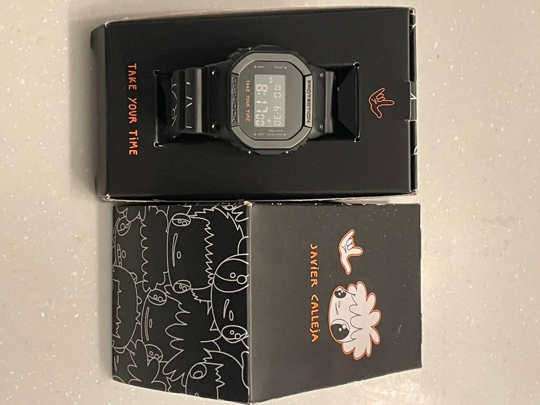 Javier Calleja フリークスストア別注　G-SHOCK Javier Callejaと2Gによる別注G-SHOCKを2G POP UP STUDIOにて