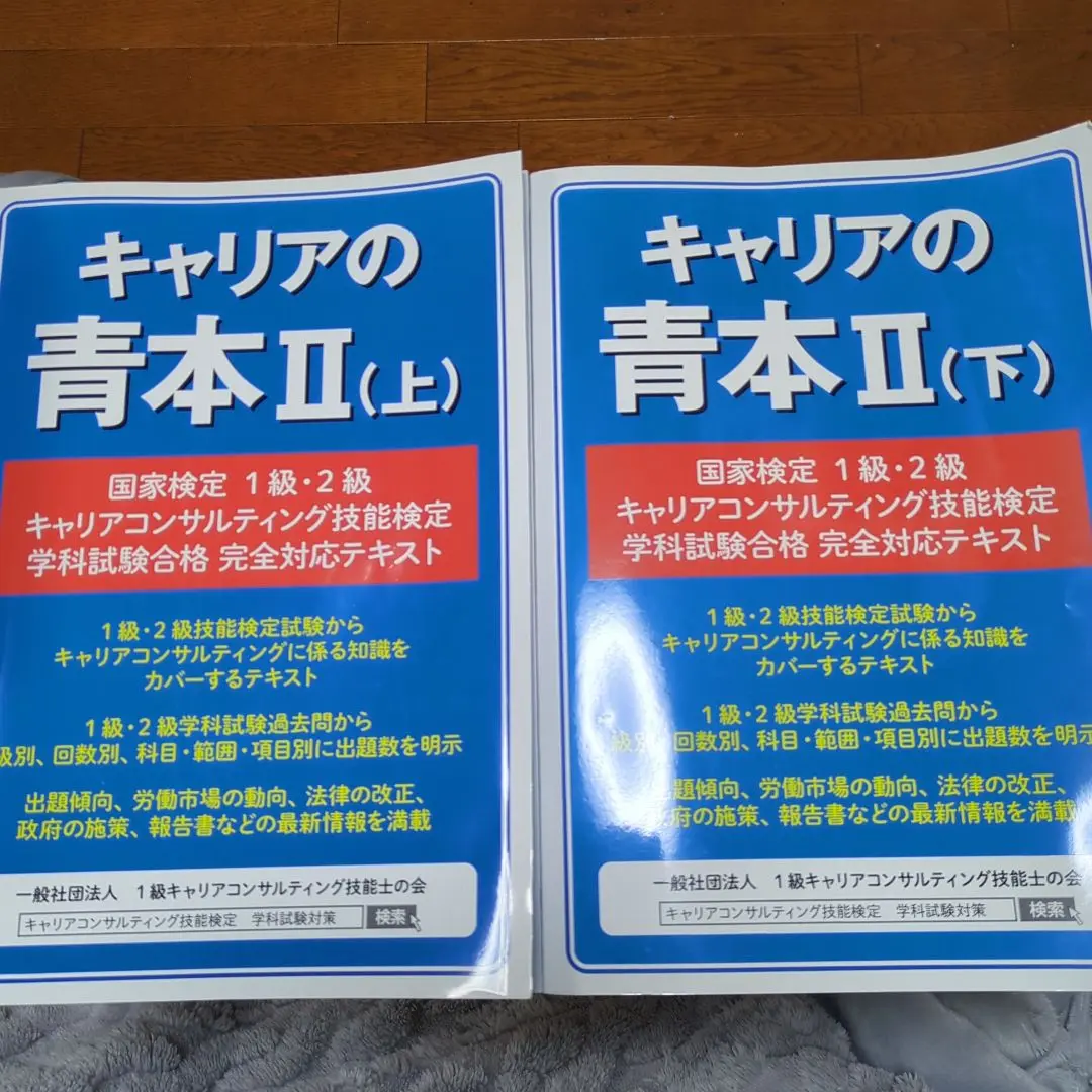 キャリアコンサルティング　キャリアの青本Ⅲ（上）（下）セット キャリアの青本Ⅲ（上と下） | 1級キャリアコンサルティング技能