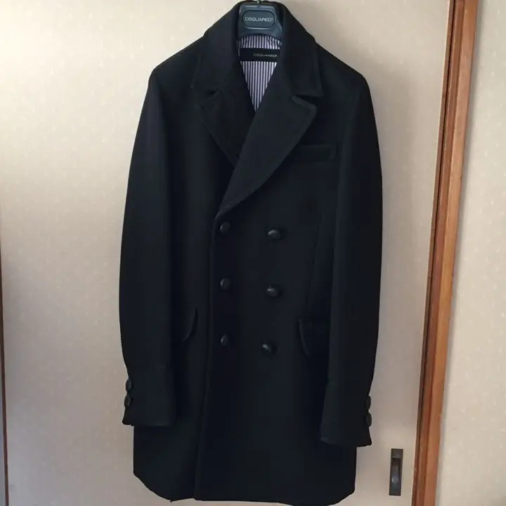 美品 約26万円 ディースクエアード メンズ チェスターコート アウター Ｍ〜L 2025年最新】DSQUARED2 メンズ チェスターコートの人気アイテム