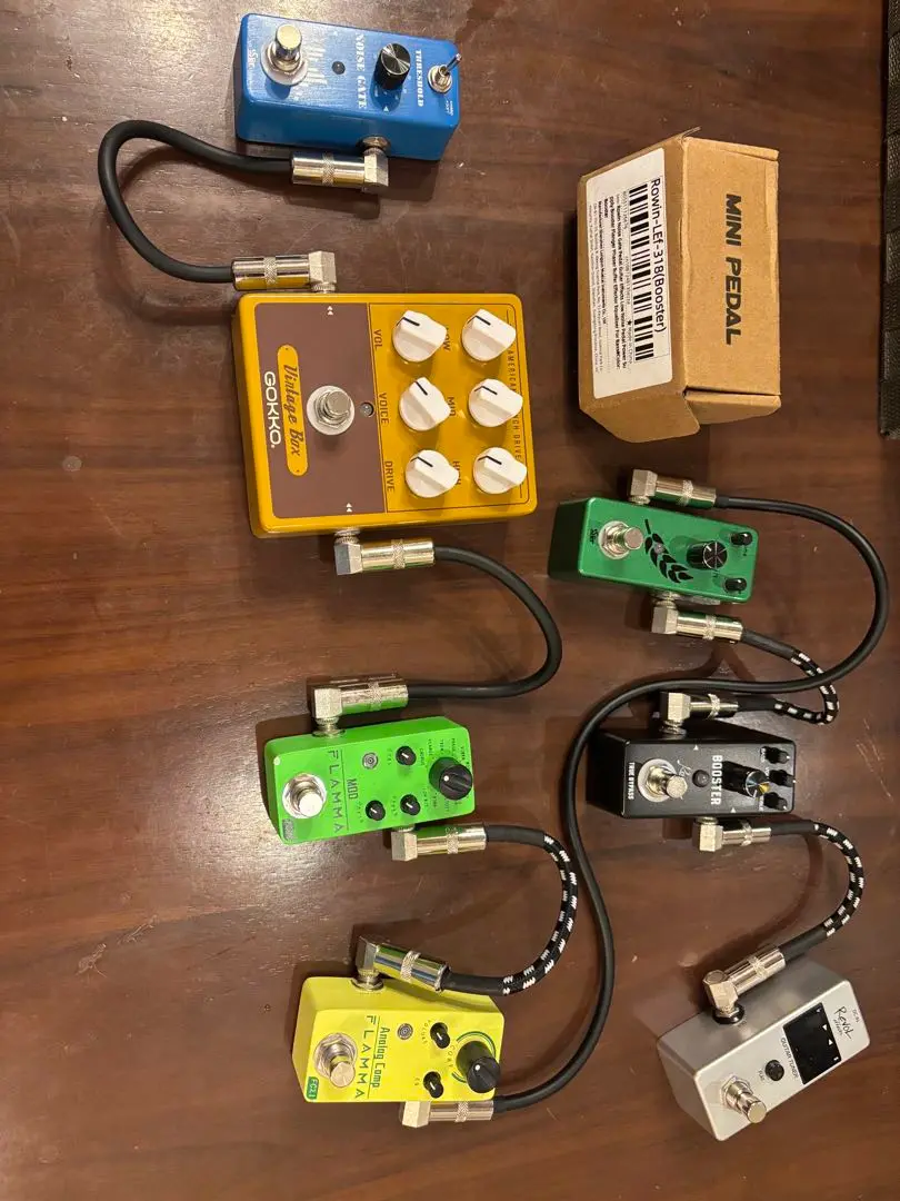 Rowin POWER-TUNER ギターエフェクター ROWIN ( ローウィン ) ROWIN 定番エフェクターセット 送料無料