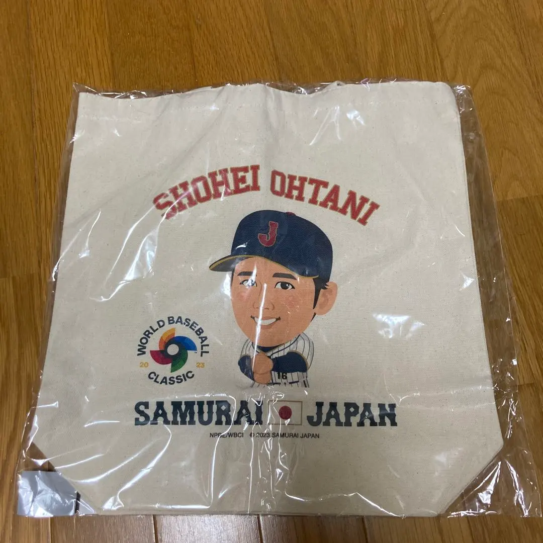 Thumbnail of Samurai Japan Unused New WBC Tote Bag Performance Ver. Shohei Ohtani