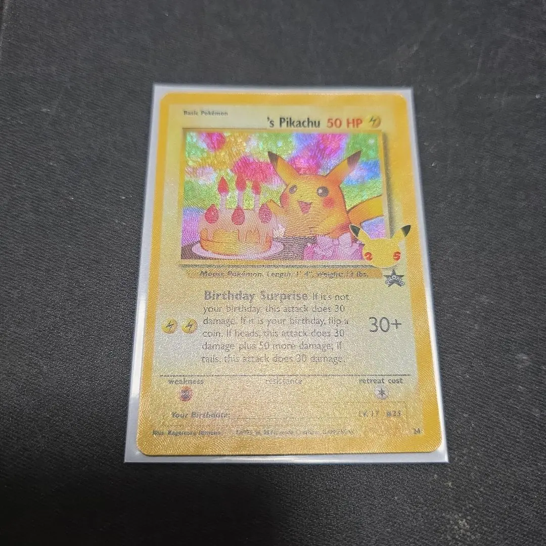 2025年最新】お誕生日ピカチュウ 英語の人気アイテム - メルカリ
