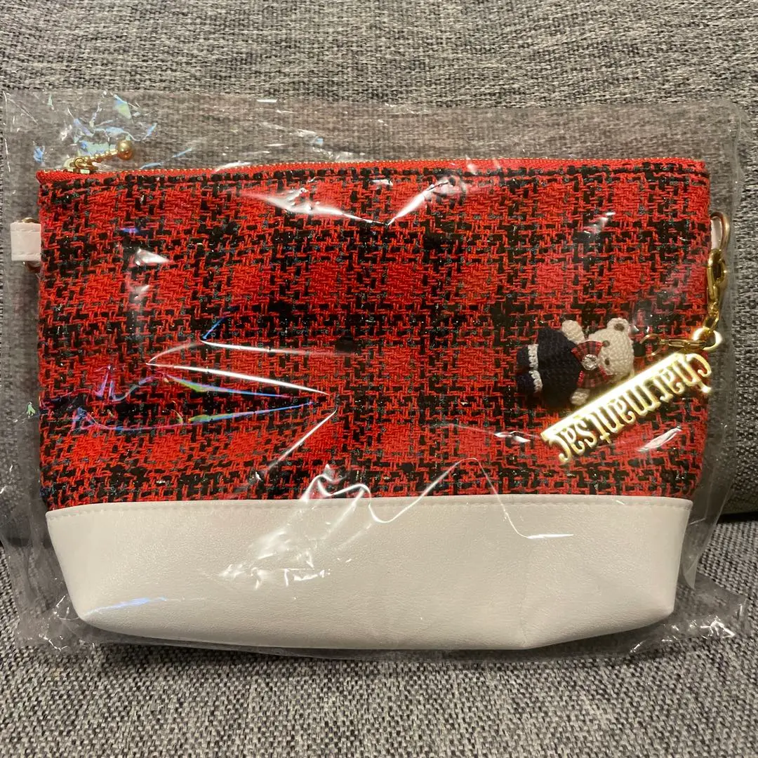 新品 familiar×Charmant Sac（シャルマントサック） ポーチ familiar シャルマントサックポーチ