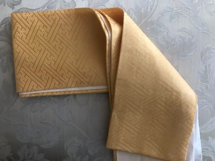 Thumbnail of Kimono, layered collar, decorative collar