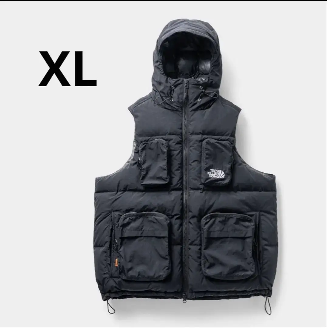 ジャケット・アウター tightbooth killer bong utility down vest UTILITY DOWN VEST / TIGHTBOOTH × KILLER BONG | BLACK SMOKER