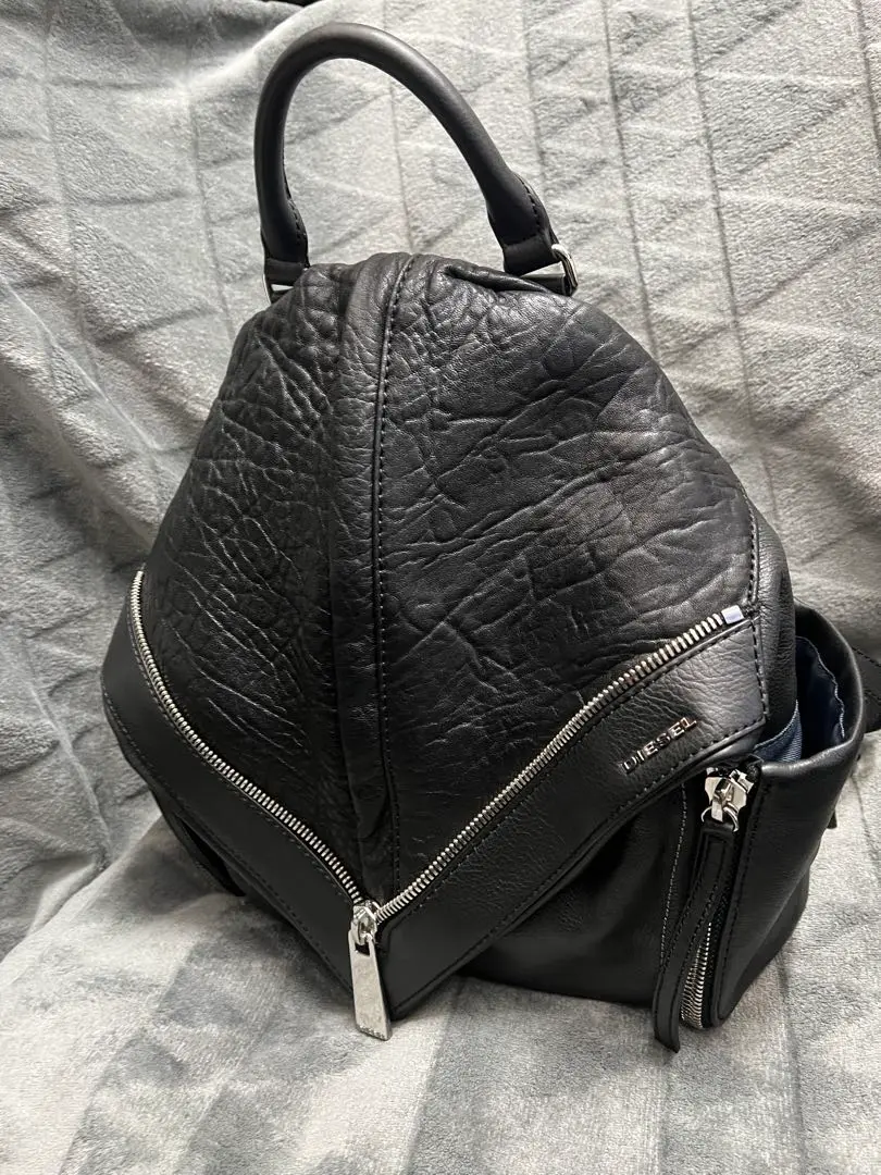 E54美品◆ディーゼル 本革：レザー/LE-MHONIC◆リュック/バックパック E54美品◇ディーゼル 本革：レザー/LE-MHONIC◇リュック/バック