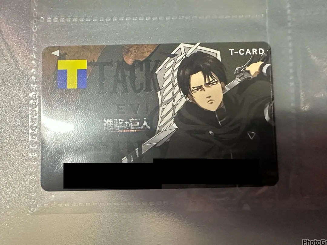 tカード 進撃の巨人 リヴァイ 未使用 未開封｜Yahoo!フリマ（旧