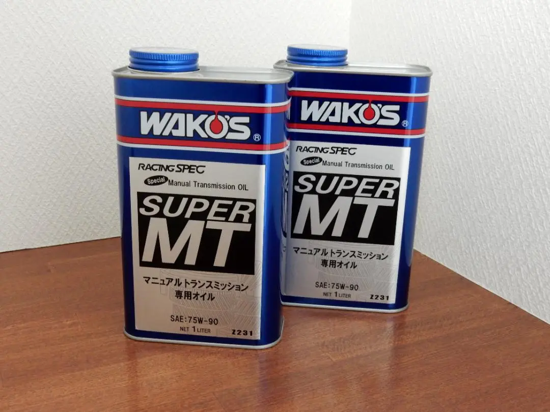 WAKOS SUPER MT マニュアルトランスミッションオイル1ℓ 2缶セット WAKOS SUPER MT マニュアルトランスミッションオイル1ℓ 2缶セット