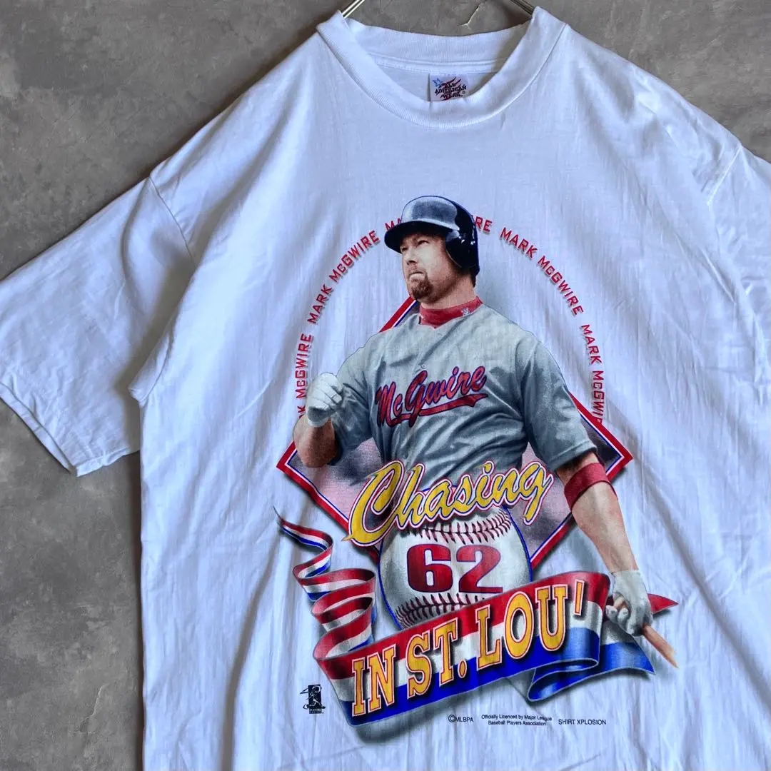 90s MLB サミーソーサ マークマグワイア 半袖Tシャツ 90s MLB サミーソーサ マークマグワイア 半袖Tシャツ - メルカリ