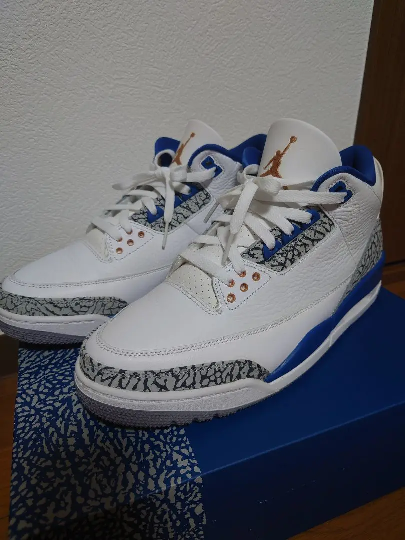 エアジョーダン3 Nike Air Jordan 3 Retro True Blue and Copper エアジョーダン3 Nike Air Jordan 3 Retro True Blue and Copper