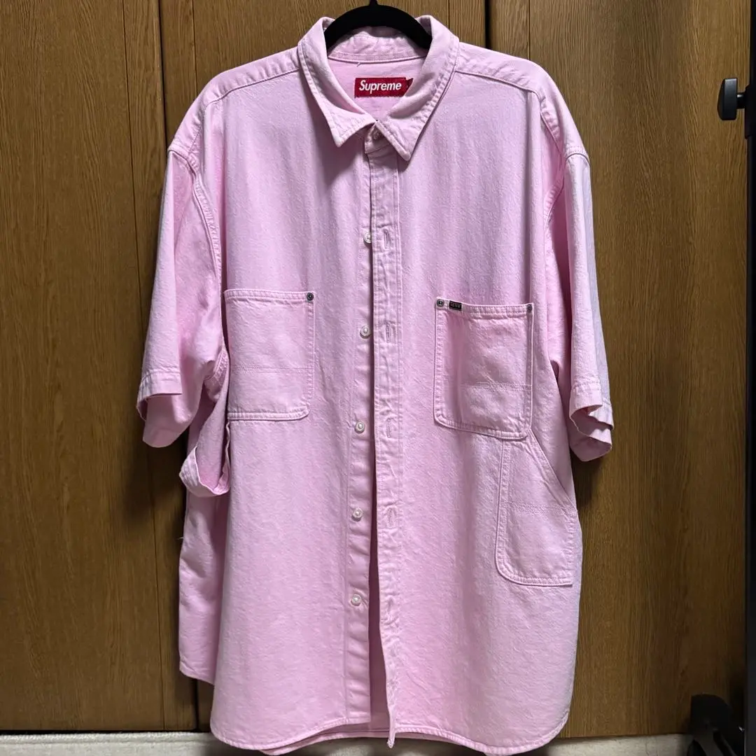 Sサイズ Loose Fit S/S Denim Painter Shirt Loose Fit S/S Denim Painter Shirt