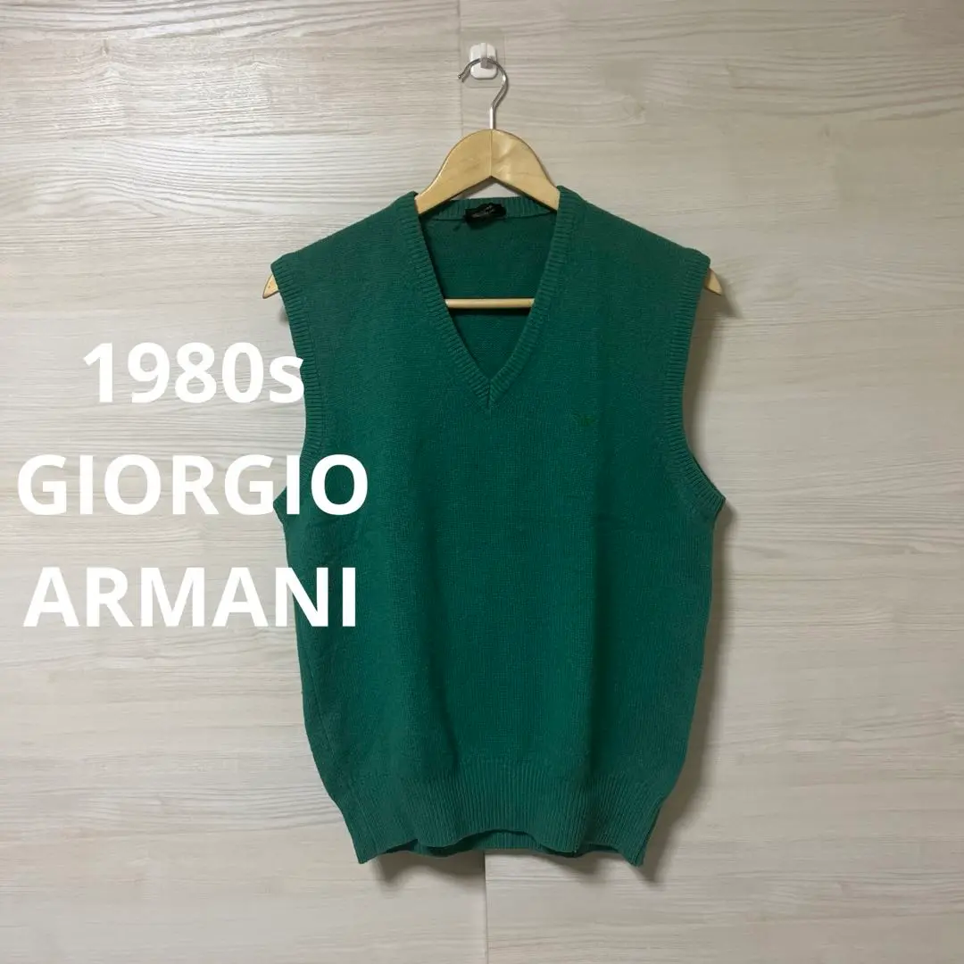 mmm✴︎美品✴︎ジョルジオアルマーニ　メンズベスト GIORGIO ARMANI - 美品 ジョルジオアルマーニ GIORGIO ARMANI