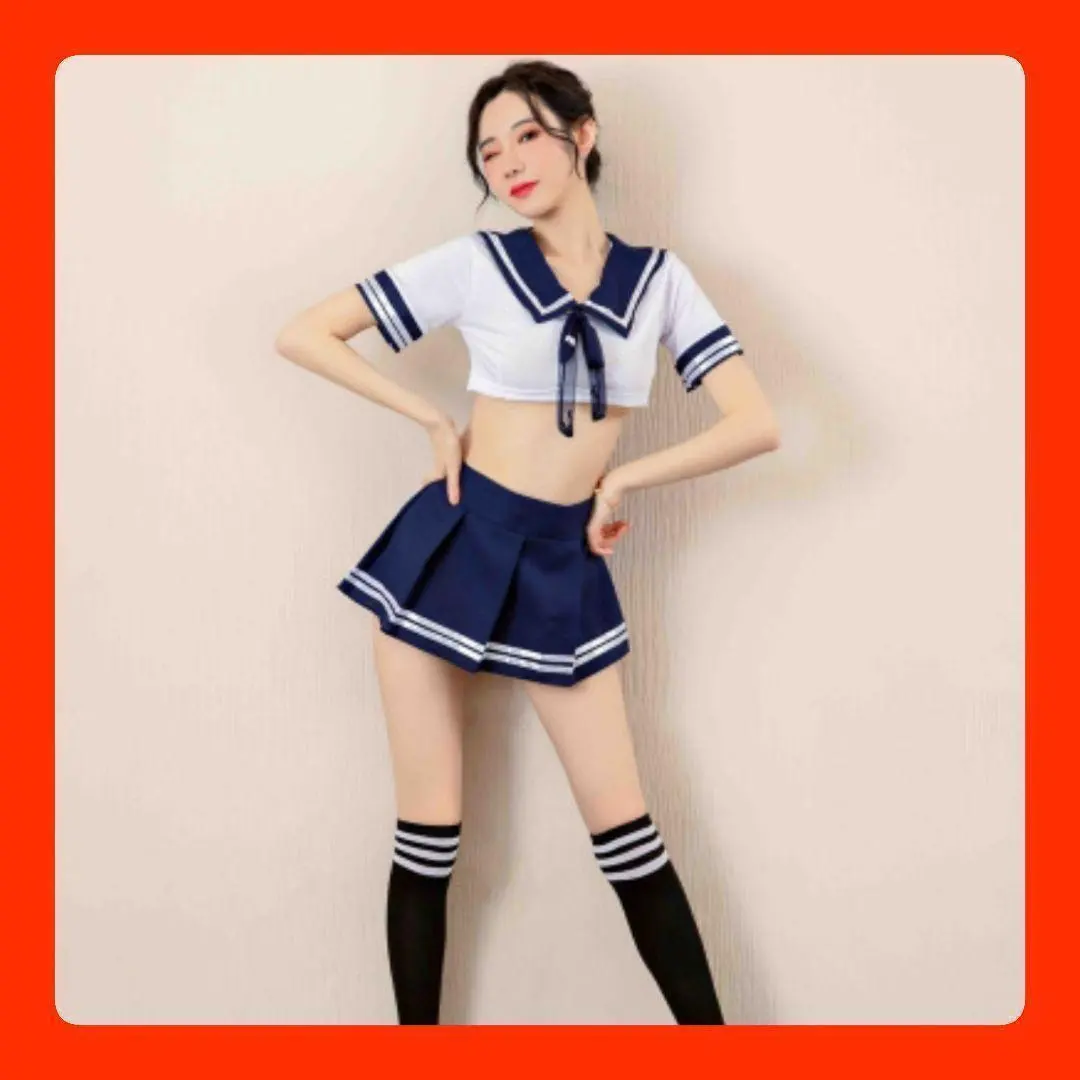 Thumbnail of 300 Women's Uniform Cosplay Sailor Suit Student High School Girl JK Uniform Sexy