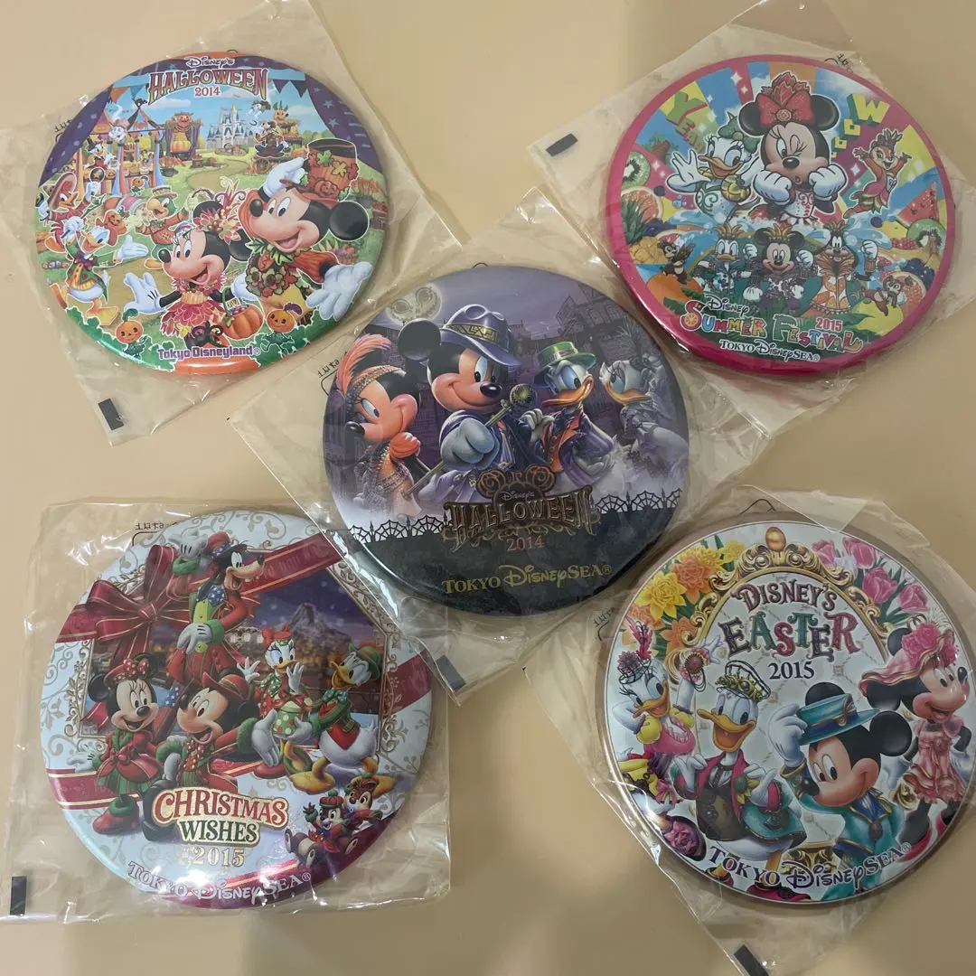 Thumbnail of Disney Resort Can Badges: Halloween, Christmas, Easter