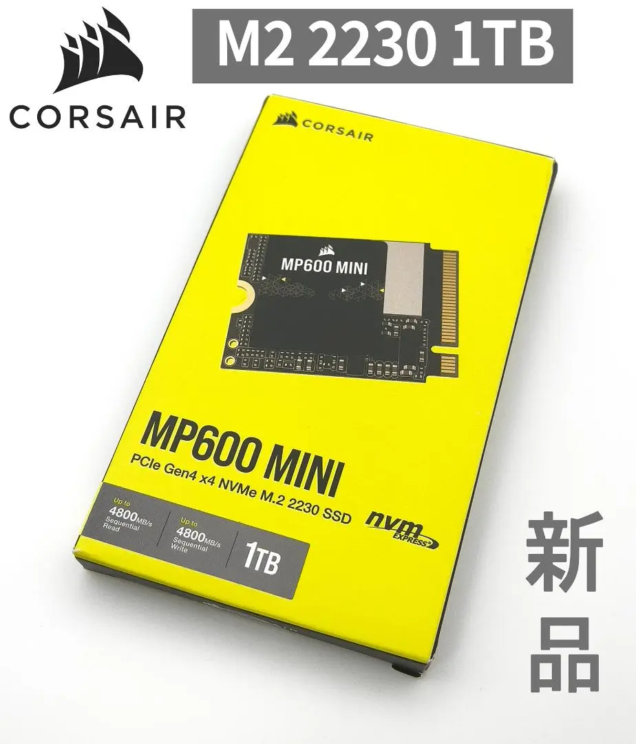 コルセア Corsair MP600 M.2 2230 SSD 1TB 中古 2025年最新】コルセア 内蔵型SSDの人気アイテム - メルカリ