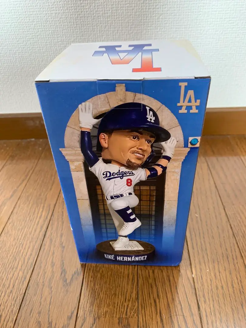 ドジャーズ　フィギュア　ボブルヘッド　キケ　ヘルナンデス Amazon.co.jp: ロサンゼルス ドジャース キケ ヘルナンデス選手