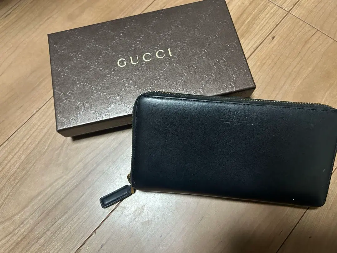 【極美品】古馳 長款 拉鍊錢包 免運費♪ 的縮圖