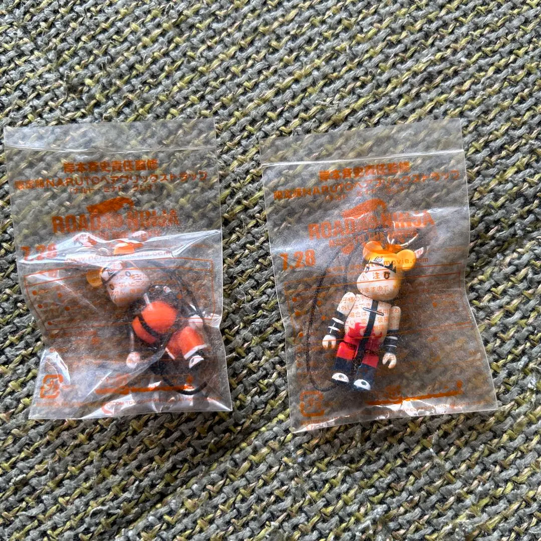 BE@RBRICK 限定ＮＡＲＵＴＯベアブリックストラップ 3体セット ＋ＤＶＤ 2025年最新】ベアブリック NARUTOの人気アイテム - メルカリ