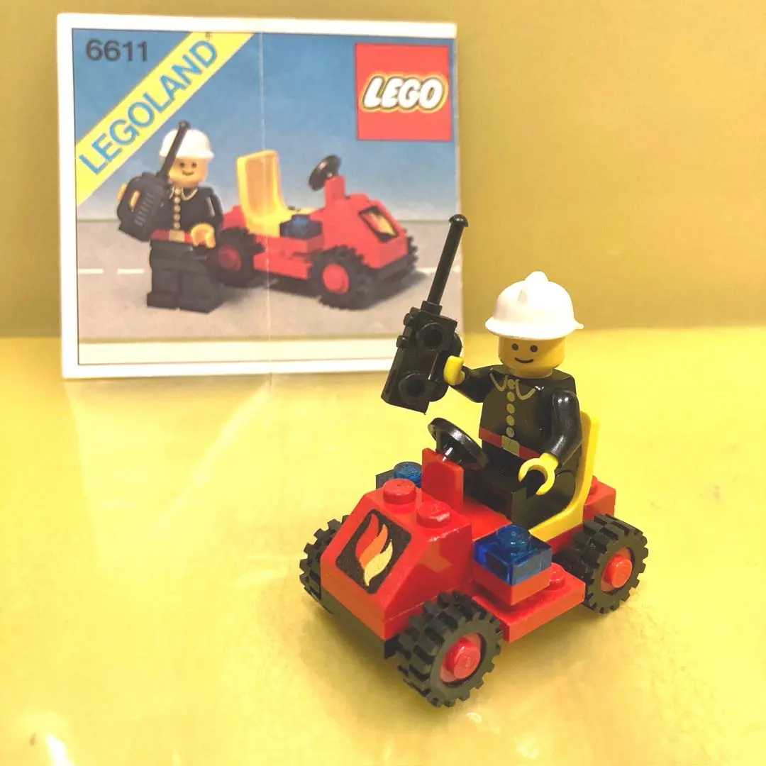 Thumbnail of LEGO 6611 Fire Chief's Car - Mint Condition - 1981