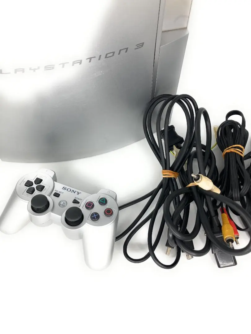 PlayStation - (本体)プレイステーション3 PlayStation3 サテン・シルバー HDD80GB(CECHL00SS) ソニー・コンピュータエンタテインメント PLAYSTATION 3 (80GB) PS3 sony Satin silver CECHL00 japan