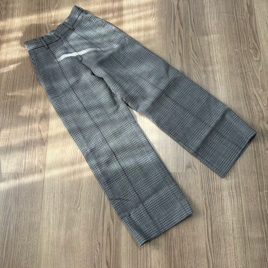 Thumbnail of Today's limited sale: LENO Wool Check Trousers, Gray, Size 0
