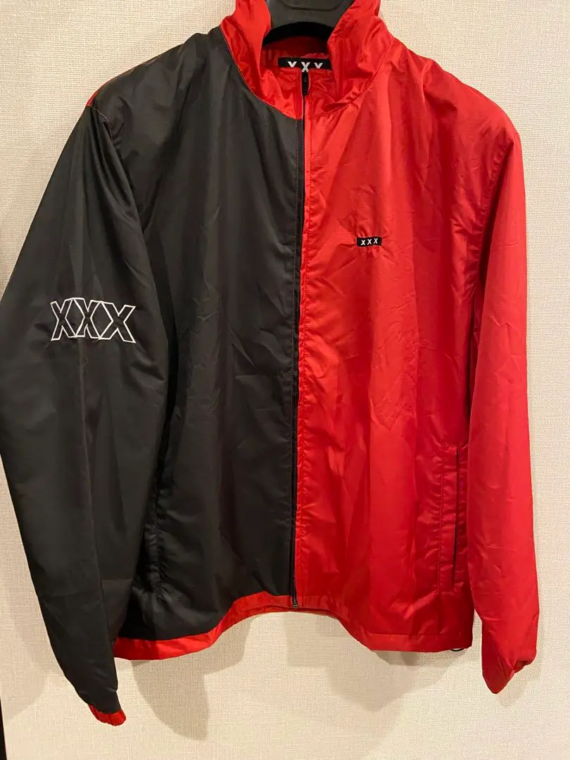 新品 ゴッドセレクション ハーフジップ トラックジャケット アノラック ナイロン 定価37400円 GOD SELECTION XXX 23AW HALF ZIP TRACK JACKET