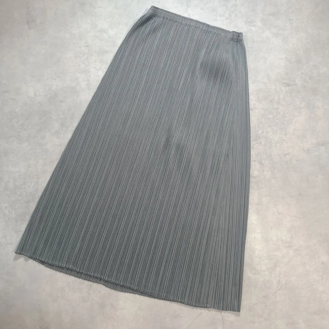 Thumbnail of PLEATS PLEASE Pleats Please Long Skirt Gray 2